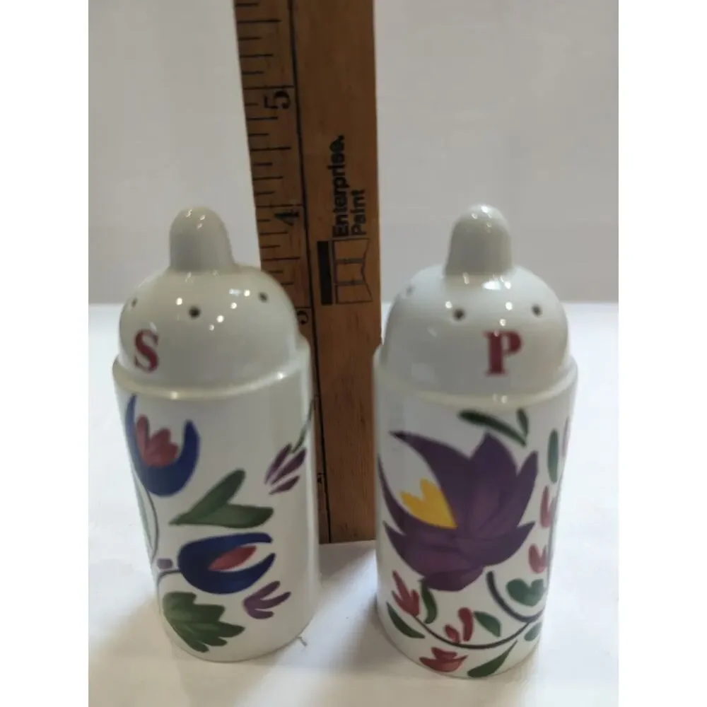 Portmeirion‎ WELSH DRESSER 1/6 Hole Salt & Pepper Shaker Set 4 1/2